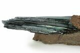 Gemmy, Emerald-Green Vivianite Crystal Cluster - Brazil #218190-1